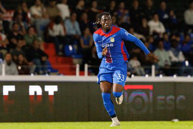 Bastien Meupiyou, Liga Portekiz maçı sırasında FC Alverca ve Gil Vicente FC (Maciej Rogowski / Ball Raw Images) takımları arasında görüldü.)