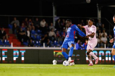 Bastien Meupiyou ve Murilo Souza, Liga Portekiz maçı sırasında FC Alverca ve Gil Vicente FC (Maciej Rogowski / Ball Raw Images) takımları arasında görüldü.)
