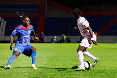 Lincoln ve Joelson Fernandes, Liga Portekiz maçı sırasında FC Alverca ve Gil Vicente FC (Maciej Rogowski / Ball Raw Images) takımları arasında görüldü.)
