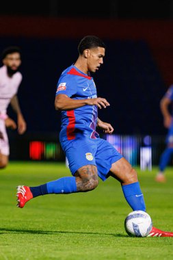 FC Alverca ve Gil Vicente FC (Maciej Rogowski / Ball Raw Images) takımları arasında Liga Portekiz maçında görülen Kaiky Naves)