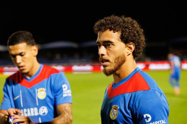 FC Alverca ve Gil Vicente FC (Maciej Rogowski / Ball Raw Images) takımları arasında Liga Portekiz maçında görüldü.)