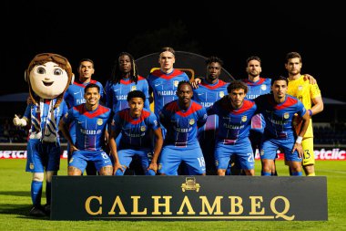 Liga Portekiz maçında FC Alverca ve Gil Vicente FC (Maciej Rogowski / Ball Raw Images) takımları arasında Alverca takımı görüldü.)