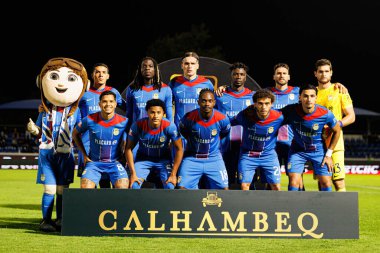 Liga Portekiz maçında FC Alverca ve Gil Vicente FC (Maciej Rogowski / Ball Raw Images) takımları arasında Alverca takımı görüldü.)