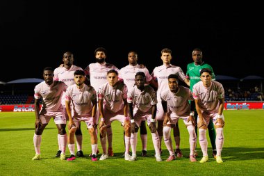 Gil Vicente takımı Liga Portekiz maçı sırasında FC Alverca ve Gil Vicente FC (Maciej Rogowski / Ball Raw Images) takımları arasında görüldü.)