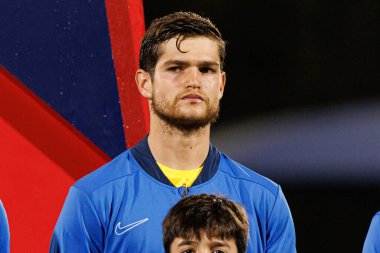 Andre Gomes, Liga Portekiz maçı sırasında FC Alverca ve Gil Vicente FC (Maciej Rogowski / Ball Raw Images) takımları arasında görüldü.)