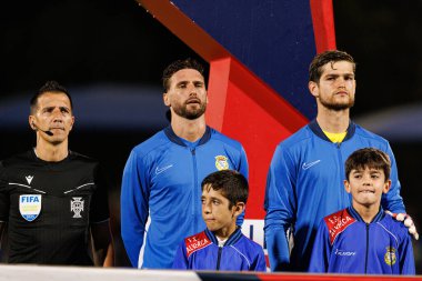 Sergi Gomez ve Andre Gomes Liga Portekiz maçı sırasında FC Alverca ve Gil Vicente FC (Maciej Rogowski / Ball Raw Images) takımları arasında görüldü.)