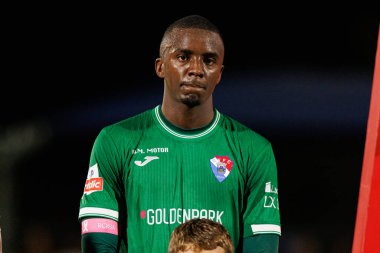 Andrew Ventura, Liga Portekiz maçı sırasında FC Alverca ve Gil Vicente FC (Maciej Rogowski / Ball Raw Images) takımları arasında görüldü.)