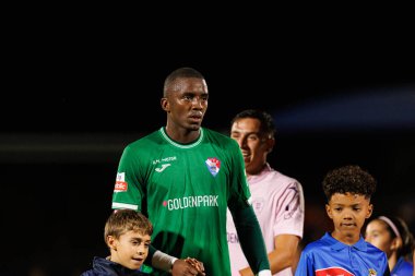Andrew Ventura, Liga Portekiz maçı sırasında FC Alverca ve Gil Vicente FC (Maciej Rogowski / Ball Raw Images) takımları arasında görüldü.)