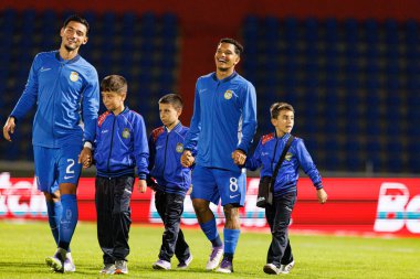 Nabil Touaizi ve Alex Amorim, Liga Portekiz maçı sırasında FC Alverca ve Gil Vicente FC (Maciej Rogowski / Ball Raw Images) takımları arasında görüldü.)