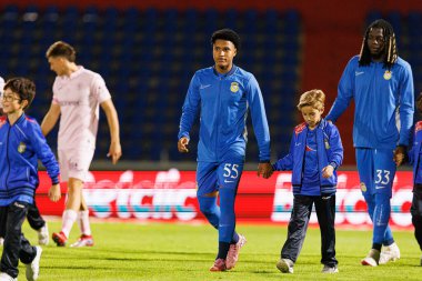 Francisco Chissumba Liga Portekiz maçı sırasında FC Alverca ve Gil Vicente FC (Maciej Rogowski / Ball Raw Images) takımları arasında görüldü.)