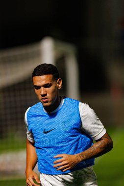 FC Alverca ve Gil Vicente FC (Maciej Rogowski / Ball Raw Images) takımları arasında Liga Portekiz maçında görülen Kaiky Naves)