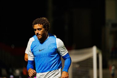 FC Alverca ve Gil Vicente FC (Maciej Rogowski / Ball Raw Images) takımları arasında Liga Portekiz maçında görüldü.)