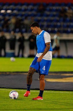 FC Alverca ve Gil Vicente FC (Maciej Rogowski / Ball Raw Images) takımları arasında Liga Portekiz maçında görülen Kaiky Naves)