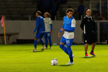 FC Alverca ve Gil Vicente FC (Maciej Rogowski / Ball Raw Images) takımları arasında Liga Portekiz maçında görüldü.)