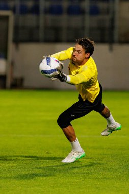 Dani Figueira, Liga Portekiz maçı sırasında FC Alverca ve Gil Vicente FC (Maciej Rogowski / Ball Raw Images) takımları arasında görüldü.)