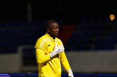 Andrew Ventura, Liga Portekiz maçı sırasında FC Alverca ve Gil Vicente FC (Maciej Rogowski / Ball Raw Images) takımları arasında görüldü.)