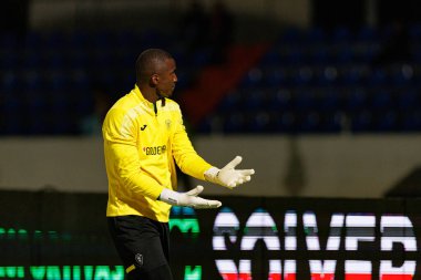 Andrew Ventura, Liga Portekiz maçı sırasında FC Alverca ve Gil Vicente FC (Maciej Rogowski / Ball Raw Images) takımları arasında görüldü.)