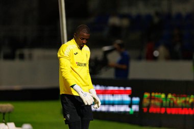 Andrew Ventura, Liga Portekiz maçı sırasında FC Alverca ve Gil Vicente FC (Maciej Rogowski / Ball Raw Images) takımları arasında görüldü.)