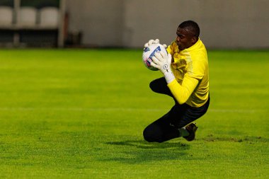 Andrew Ventura, Liga Portekiz maçı sırasında FC Alverca ve Gil Vicente FC (Maciej Rogowski / Ball Raw Images) takımları arasında görüldü.)