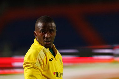 Andrew Ventura, Liga Portekiz maçı sırasında FC Alverca ve Gil Vicente FC (Maciej Rogowski / Ball Raw Images) takımları arasında görüldü.)