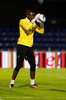 Andrew Ventura, Liga Portekiz maçı sırasında FC Alverca ve Gil Vicente FC (Maciej Rogowski / Ball Raw Images) takımları arasında görüldü.)