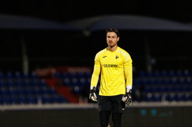 Dani Figueira, Liga Portekiz maçı sırasında FC Alverca ve Gil Vicente FC (Maciej Rogowski / Ball Raw Images) takımları arasında görüldü.)
