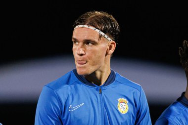   FC Alverca ve Gil Vicente FC (Maciej Rogowski / Ball Raw Images) takımları arasında oynanan Liga Portekiz maçı sırasında)