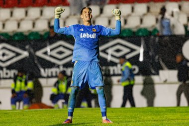 Cezary Miszta Liga Portekiz maçı sırasında Estrela Amadora ve Rio Ave FC takımları arasında Estadio Jose Gomes 'de görüldü (Maciej Rogowski / Ball Raw Images)