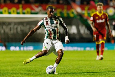 Sidny Lopes Cabral, Liga Portekiz maçı sırasında Estrela Amadora ve Rio Ave FC takımları arasında Estadio Jose Gomes 'de (Maciej Rogowski / Ball Raw Images) görüldü.)