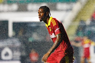 Jonathan Panzo, Liga Portekiz maçı sırasında Estrela Amadora ve Rio Ave FC takımları arasında Estadio Jose Gomes 'de görüldü (Maciej Rogowski / Ball Raw Images)