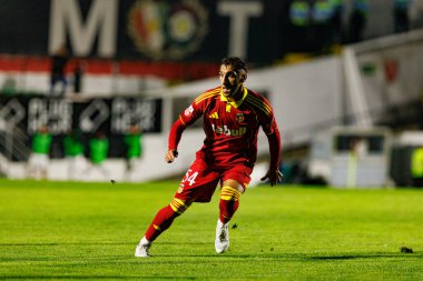 Georgios Liavas, Liga Portekiz maçı sırasında Estrela Amadora ve Rio Ave FC takımları arasında Estadio Jose Gomes 'de (Maciej Rogowski / Ball Raw Images) görüldü.)