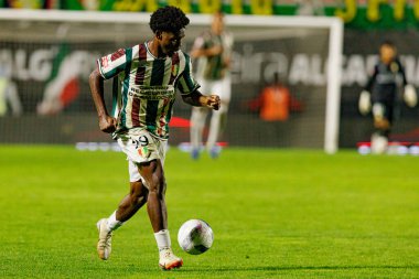 Marcus Abraham, Liga Portekiz maçı sırasında Estrela Amadora ve Rio Ave FC takımları arasında Estadio Jose Gomes 'de (Maciej Rogowski / Ball Raw Images) görüldü.)