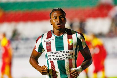 Sidny Lopes Cabral, Liga Portekiz maçı sırasında Estrela Amadora ve Rio Ave FC takımları arasında Estadio Jose Gomes 'de (Maciej Rogowski / Ball Raw Images) görüldü.)