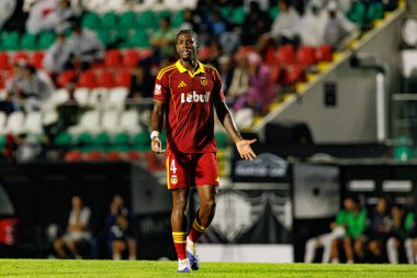 Jonathan Panzo, Liga Portekiz maçı sırasında Estrela Amadora ve Rio Ave FC takımları arasında Estadio Jose Gomes 'de görüldü (Maciej Rogowski / Ball Raw Images)