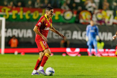 Marios Vrousai, Liga Portekiz maçı sırasında Estrela Amadora ve Rio Ave FC takımları arasında Estadio Jose Gomes 'de (Maciej Rogowski / Ball Raw Images) görüldü.)