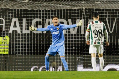 Cezary Miszta Liga Portekiz maçı sırasında Estrela Amadora ve Rio Ave FC takımları arasında Estadio Jose Gomes 'de görüldü (Maciej Rogowski / Ball Raw Images)