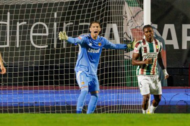 Cezary Miszta Liga Portekiz maçı sırasında Estrela Amadora ve Rio Ave FC takımları arasında Estadio Jose Gomes 'de görüldü (Maciej Rogowski / Ball Raw Images)