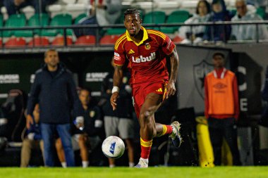 Jonathan Panzo, Liga Portekiz maçı sırasında Estrela Amadora ve Rio Ave FC takımları arasında Estadio Jose Gomes 'de görüldü (Maciej Rogowski / Ball Raw Images)