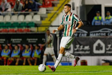 Atanas Chernev, Liga Portekiz maçı sırasında Estrela Amadora ve Rio Ave FC takımları arasında Estadio Jose Gomes 'de (Maciej Rogowski / Ball Raw Images)