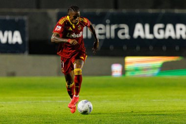 Andre Luiz, Liga Portekiz maçı sırasında Estrela Amadora ve Rio Ave FC takımları arasında Estadio Jose Gomes 'de görüldü (Maciej Rogowski / Ball Raw Images)