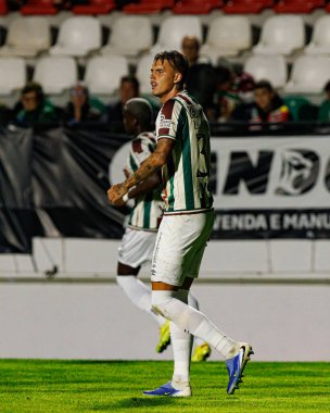 Luan Patrick, Liga Portekiz maçı sırasında Estrela Amadora ve Rio Ave FC takımları arasında Estadio Jose Gomes 'de görüldü (Maciej Rogowski / Ball Raw Images)