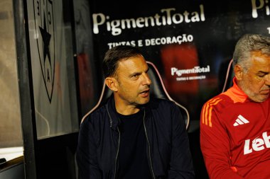 Liga Portekiz maçında Estrela Amadora ve Rio Ave FC takımları arasında Estadio Jose Gomes 'de (Maciej Rogowski / Ball Raw Images) görülen Sotiris Sylaidopoulos)