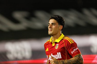 Francisco Petrasso, Liga Portekiz maçı sırasında Estrela Amadora ve Rio Ave FC takımları arasında Estadio Jose Gomes 'de (Maciej Rogowski / Ball Raw Images) görüldü.)