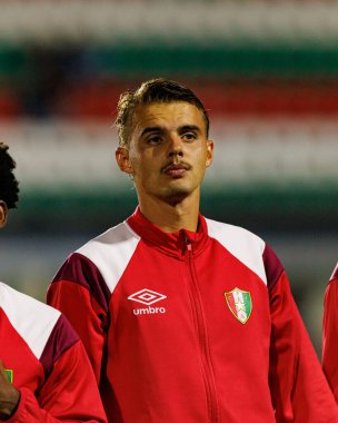 Luan Patrick, Liga Portekiz maçı sırasında Estrela Amadora ve Rio Ave FC takımları arasında Estadio Jose Gomes 'de görüldü (Maciej Rogowski / Ball Raw Images)