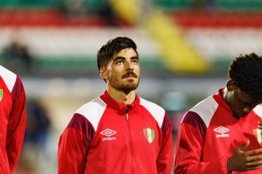Paulo Moreira, Liga Portekiz maçı sırasında Estrela Amadora ve Rio Ave FC takımları arasında Estadio Jose Gomes 'de görüldü (Maciej Rogowski / Ball Raw Images)