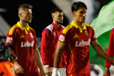 Atanas Chernev, Liga Portekiz maçı sırasında Estrela Amadora ve Rio Ave FC takımları arasında Estadio Jose Gomes 'de (Maciej Rogowski / Ball Raw Images)
