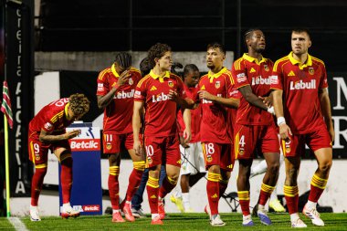 Brandon Aguilera, Liga Portekiz maçı sırasında Estrela Amadora ve Rio Ave FC takımları arasında Estadio Jose Gomes 'de (Maciej Rogowski / Ball Raw Images) görüldü.)