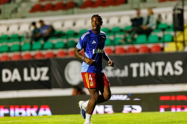 Jonathan Panzo, Liga Portekiz maçı sırasında Estrela Amadora ve Rio Ave FC takımları arasında Estadio Jose Gomes 'de görüldü (Maciej Rogowski / Ball Raw Images)
