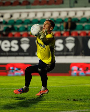 Cezary Miszta Liga Portekiz maçı sırasında Estrela Amadora ve Rio Ave FC takımları arasında Estadio Jose Gomes 'de görüldü (Maciej Rogowski / Ball Raw Images)