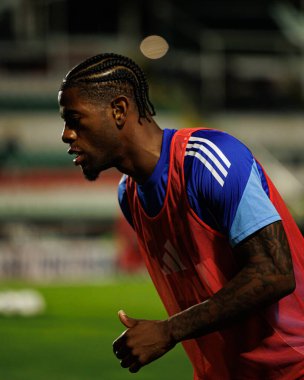 Jonathan Panzo, Liga Portekiz maçı sırasında Estrela Amadora ve Rio Ave FC takımları arasında Estadio Jose Gomes 'de görüldü (Maciej Rogowski / Ball Raw Images)